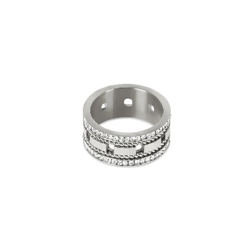 modern rings for women -Grandeur Ring - Silver