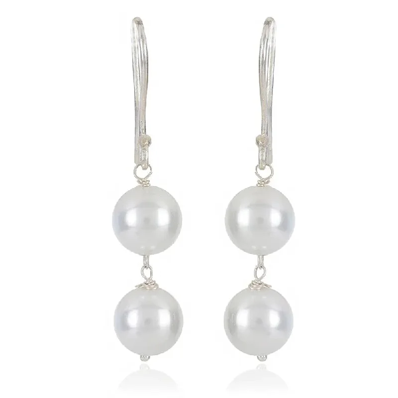 boho earrings for women -92.5 Silver Earring with pearl