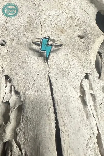 unique rings for women -Strike Of Turquoise Ring