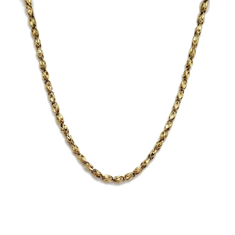 wedding necklaces for women -Fancy Locust Necklace (14K)