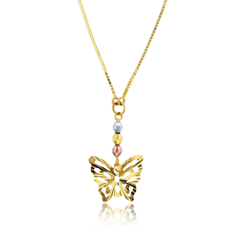 solitaire necklaces for women -Fancy Butterfly Necklace