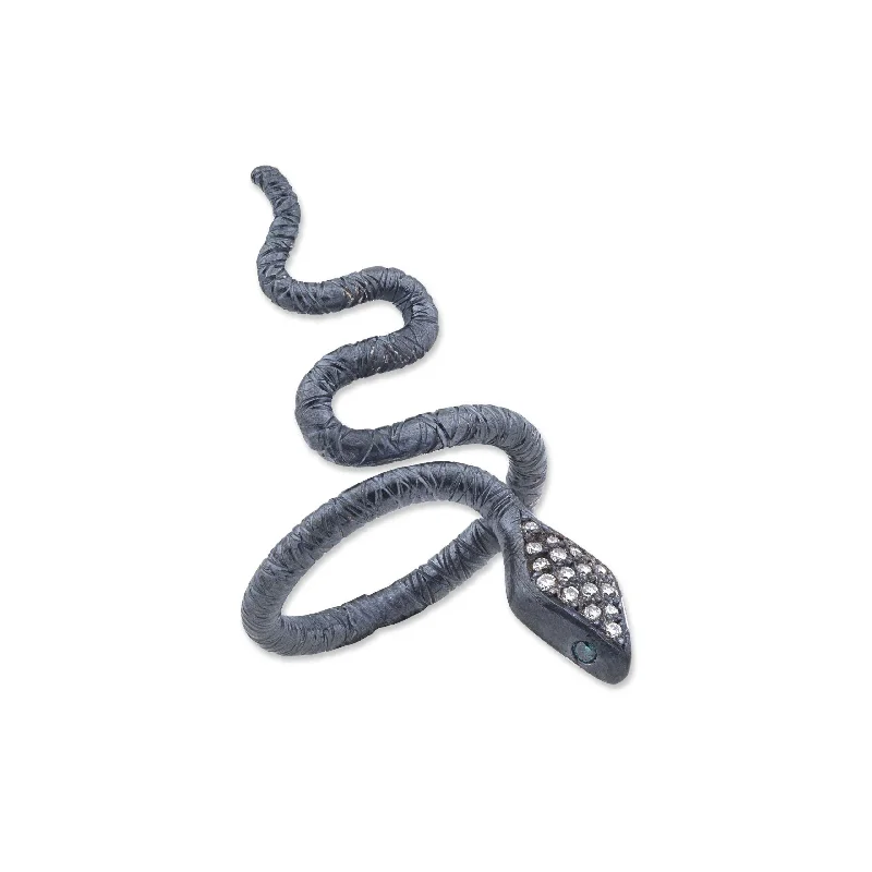 heart-shaped rings for women -Lika Behar Snake Ring