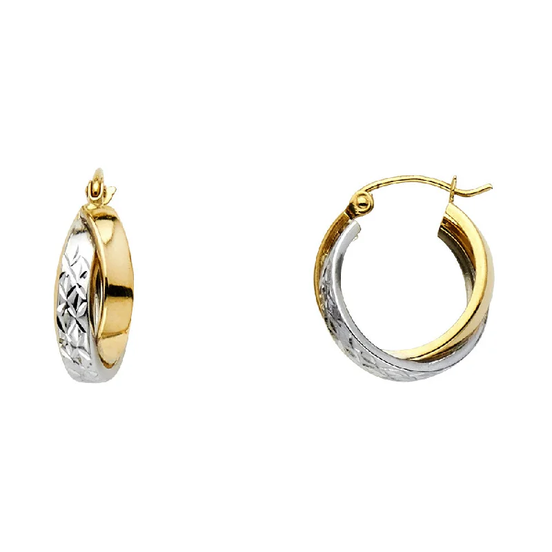 small earrings for women -14K Hoop Earrings