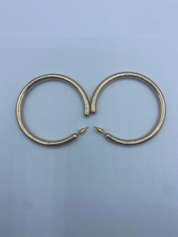 fashion earrings for women -50mm Gold Hoop Earrings