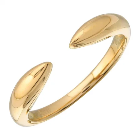 custom rings for women -Solid Gold Claw Ring