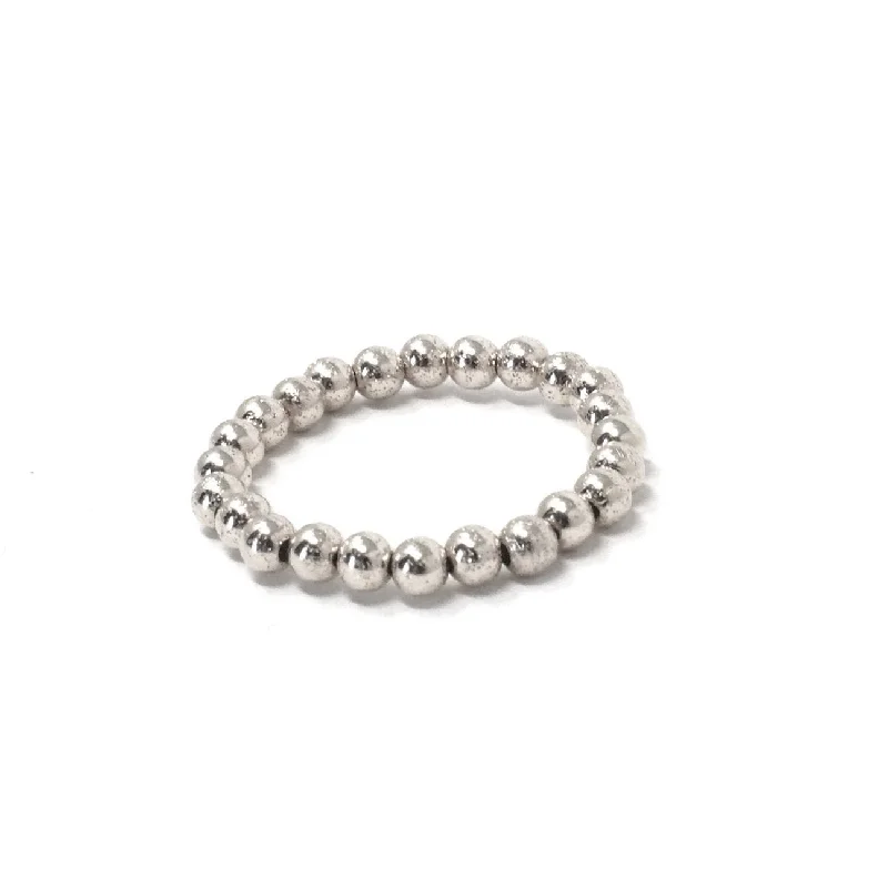 eco-friendly engagement rings for women -Eternity Ring in Silver