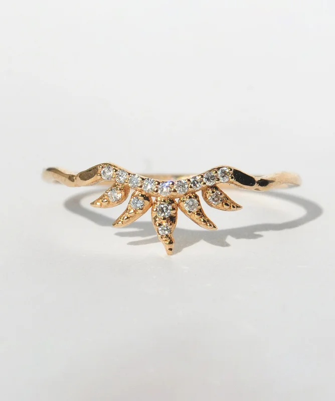 engagement rings with diamonds for women -Arabesque Ring