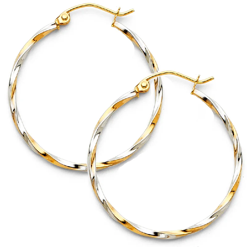 hoop earrings for women -14K Hoop Earrings