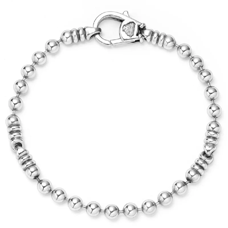 diamond bracelets for women -Lagos Anthem Caviar Beaded Bracelet