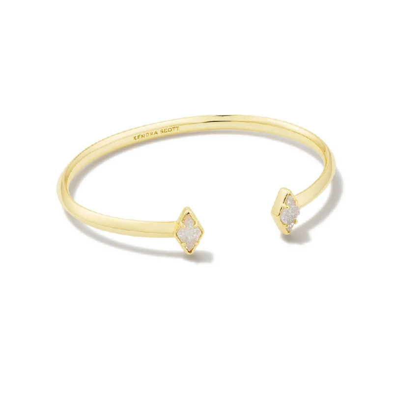 gold bracelets for women -Kendra Scott Kinsley Cuff Bracelet