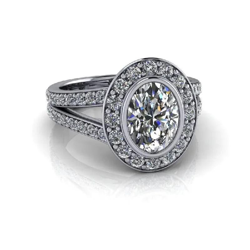 unique vintage engagement rings for women -Marley No. 1 Moissanite Ring