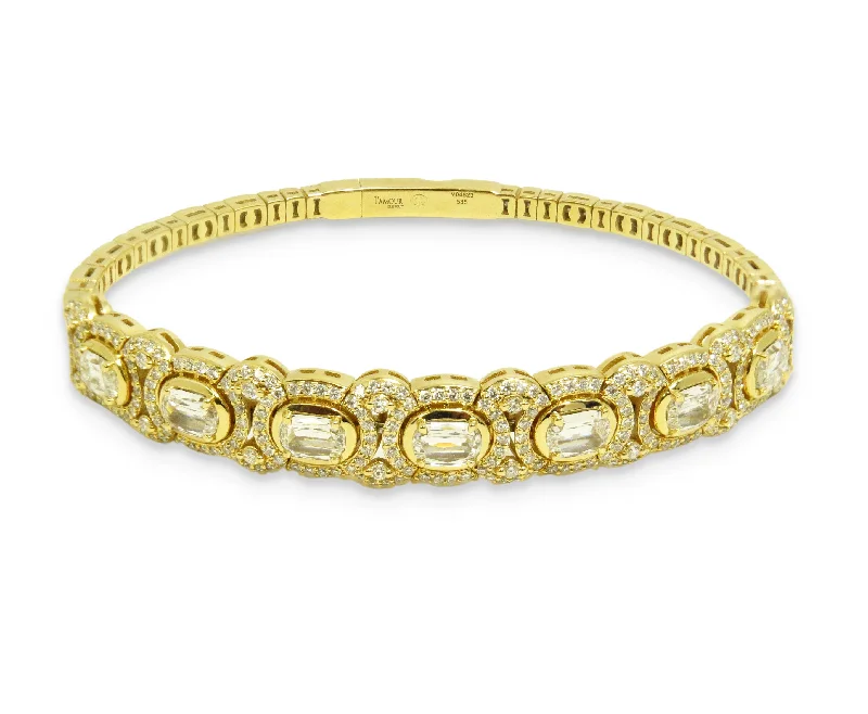 statement bracelets for women -L’Amour Crisscut® Diamond Bracelet