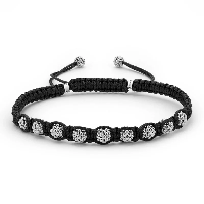 silver bracelets for women -Lagos Anthem Macrame Bracelet