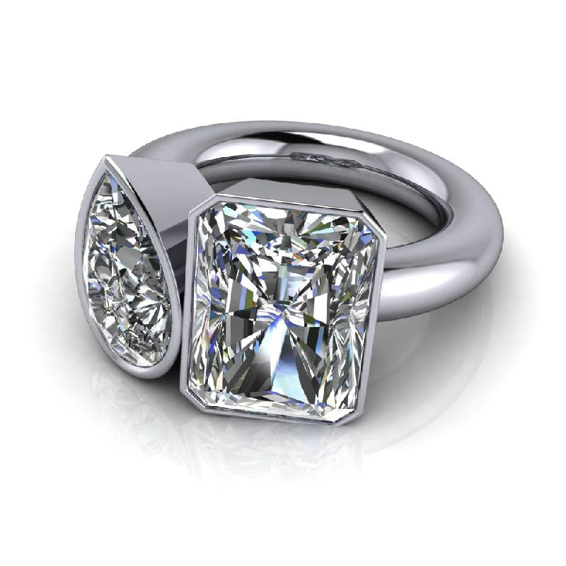 heirloom engagement rings for women -Alice No. 1 Moissanite Ring