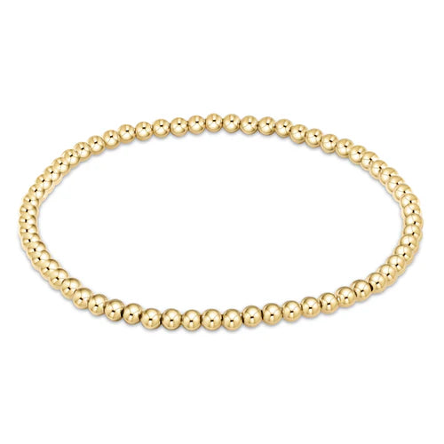 simple bangles for women -enewton 6.25" Classic Gold Bead Bracelet - 3mm