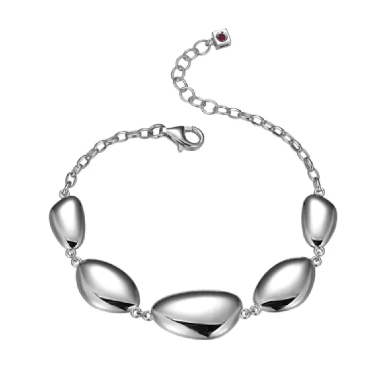 diamond bracelets for women -Elle "Pebble" Cable Chain Bracelet