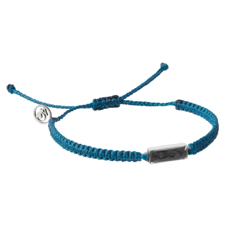 leather bangles for women -4Ocean Ghost Net Bracelet - Teal