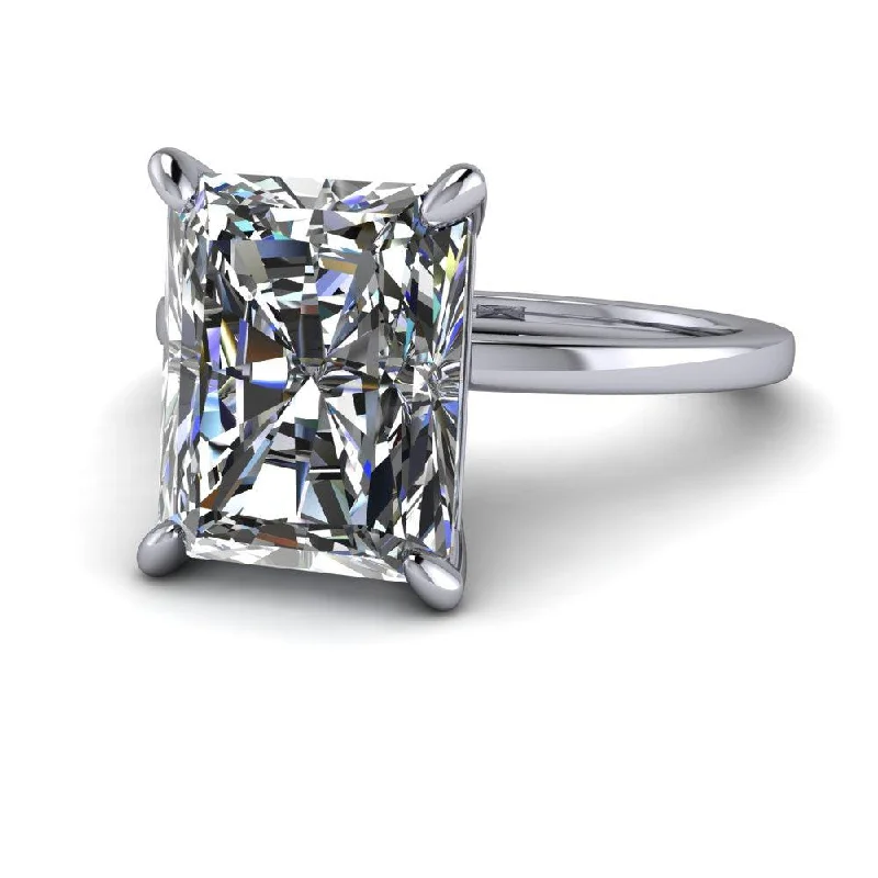 diamond engagement rings for women -Izzy No. 1 Moissanite Ring