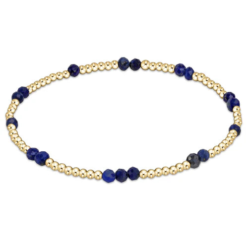 diamond bangles for women -enewton 6.25" Hope Unwritten Gemstone Bracelet - Fall/Winter 2024 - Lapis