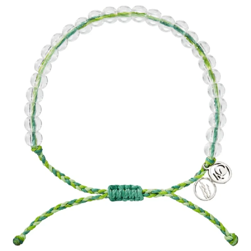 birthday bracelets for women -4Ocean April 2023 Limited Edition Earth Day Kelp Beaded Bracelet