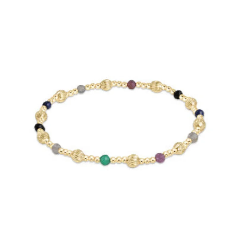 sparkling bracelets for women -enewton 6.25" Dignity Sincerity Gemstone 4mm Bead Bracelet - Fall/Winter 2024 - Hot Mess