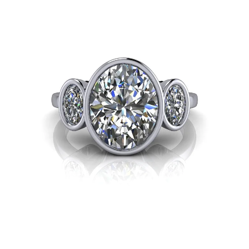 engagement rings with pear-shaped diamonds for women -Ziggy No. 1 Moissanite Ring