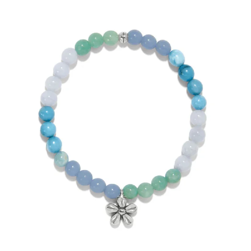 jade bracelets for women -Brighton Enchanting Flower Stretch Bracelet