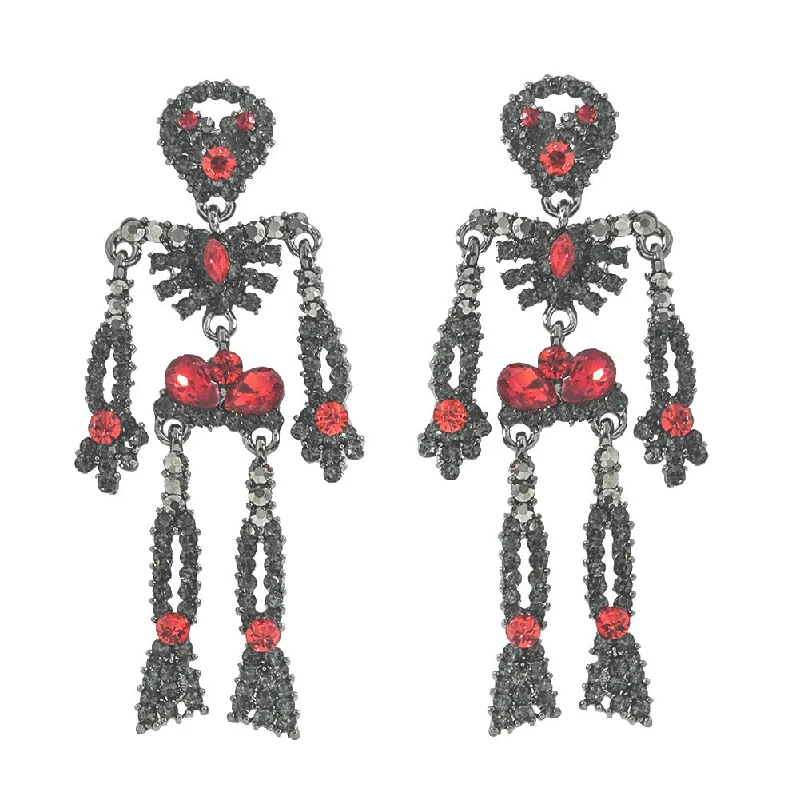 Red and Black Skeleton