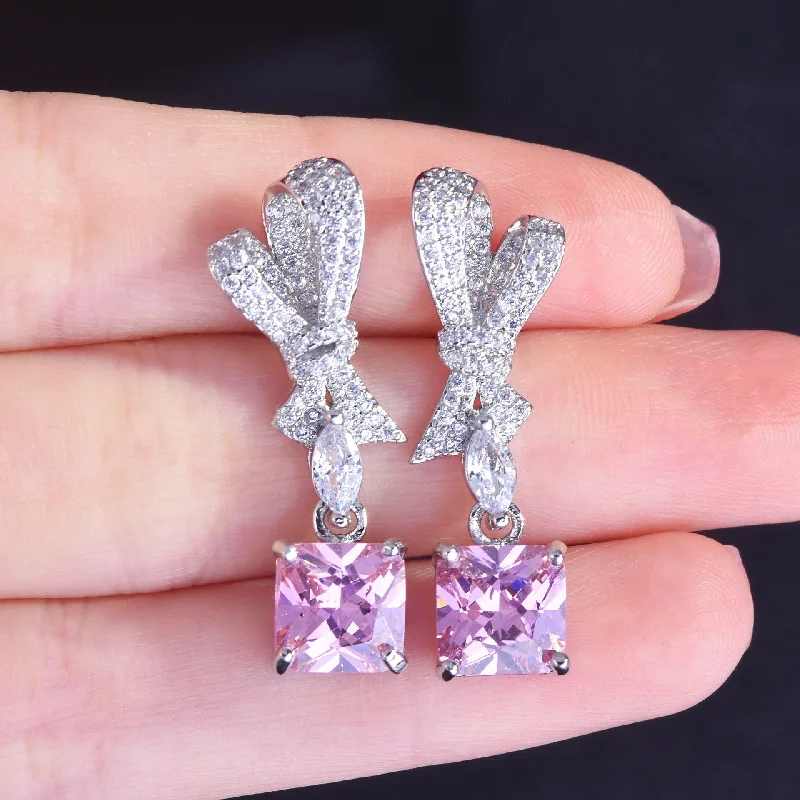 Pink Diamond Ordinary Cutting [One Pair Price]]