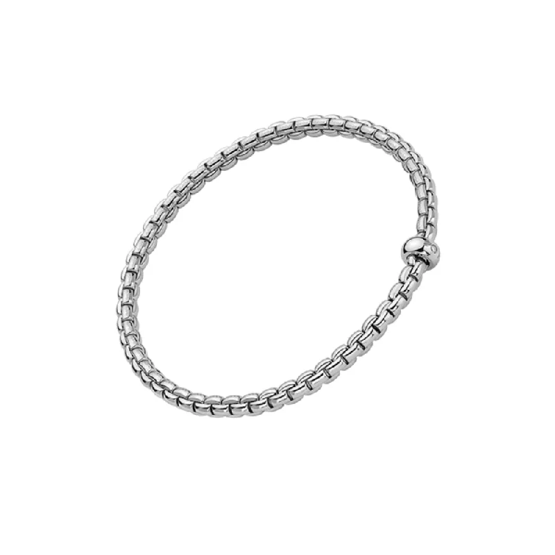 opal bracelets for women -Fope 18k White Gold Eka Flex'it Bracelet