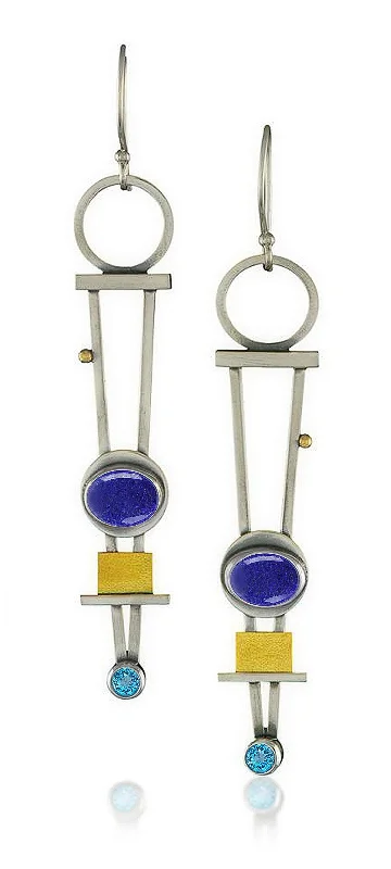 Antique Silver Lapis Lazuli