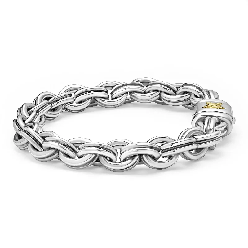 bangles for women -Double Link Bracelet | 9.5mm