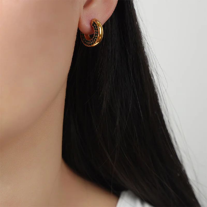 Gold Lvzuan Earrings