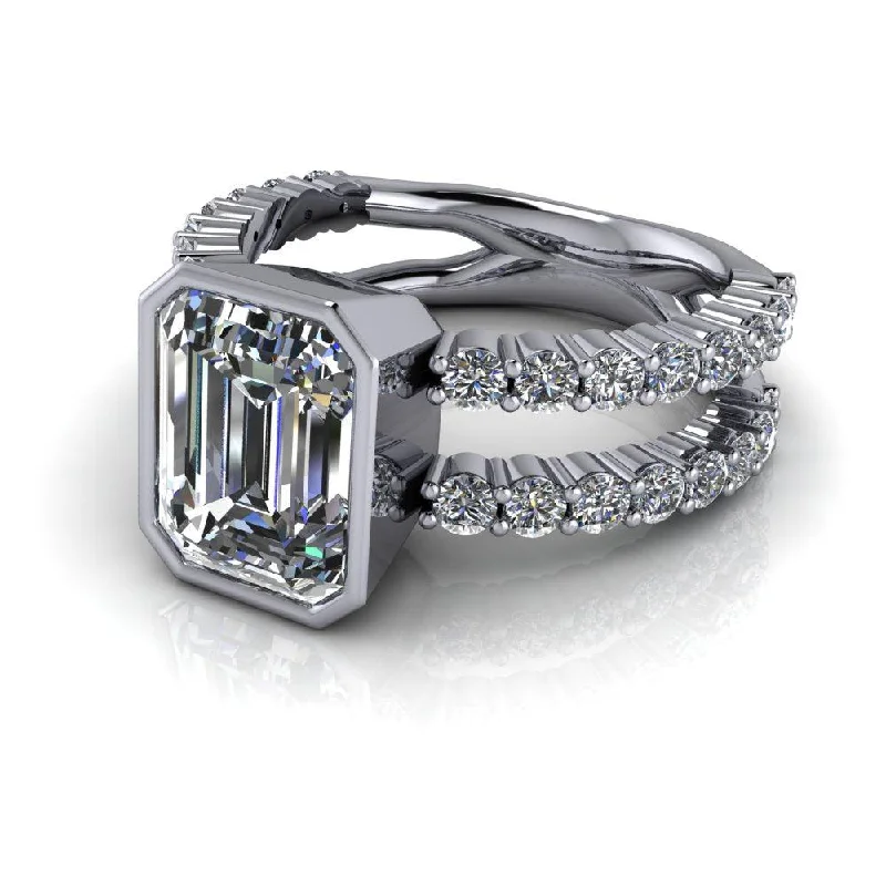 vintage engagement rings for women -Delilah No. 1 Moissanite Ring